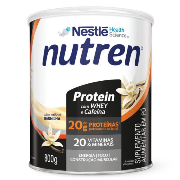 Nutren Nestlé Protein Baunilha 800g