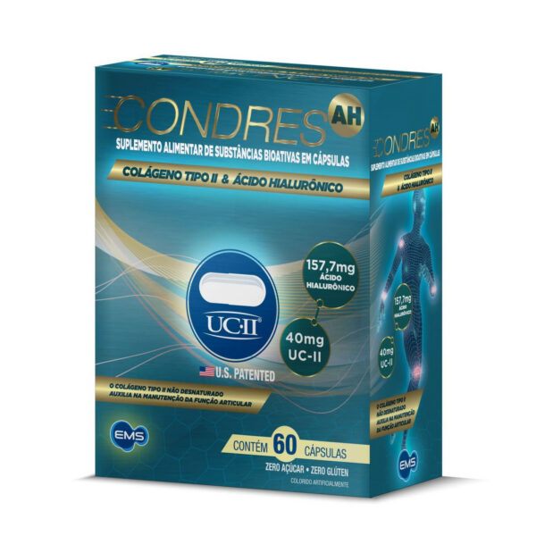 EMS Colágeno Condres Ah Tipo 2 60 Cápsulas