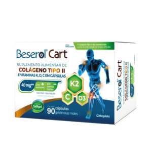 Megalabs Beserol Cart 90 Cápsulas Gelatinosas Moles