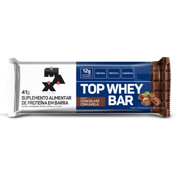 MAX Titanium Top Whey Bar 41g