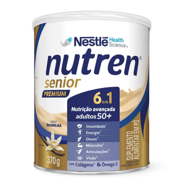 Nutren Nestlé Senior Premium Baunilha 370g