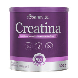 Sanavita Creatina 100% Pura Sabor Neutro 300g