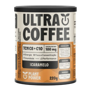 Ultracoffee Suplemento Plant Power Caramelo 220g
