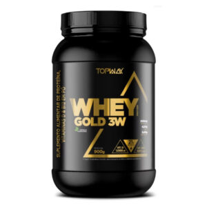 Topway Suplemento Whey Protein Gold 3w Avelã Com Chocolate 900g