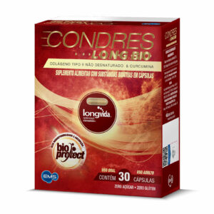 EMS Condres Long Bio Colágeno Tipo 2 & Curcumina 30 Cápsulas
