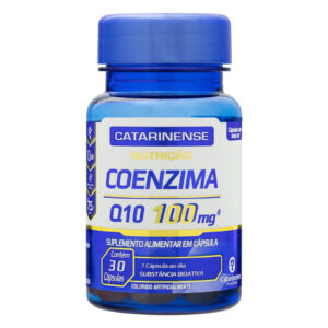 Catarinense Coenzima Q10 100MG Nutrição 30 Cápsulas