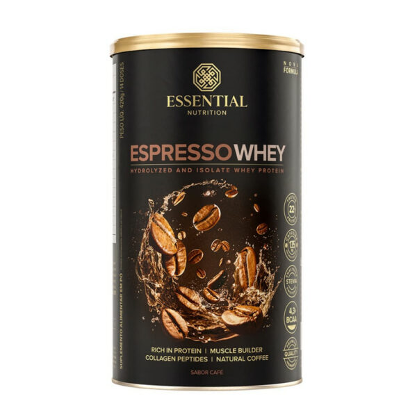 Essential Nutrition Espresso Whey Essential Café 420g
