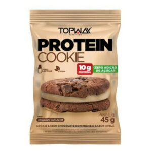 Topway Cookie Protein Chocolate com Avelã 45g