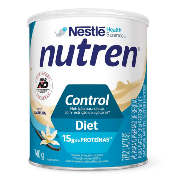 Nutren Complemento Alimentar Control Diet Baunilha 740g