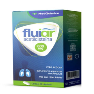 Medquimica Fluiar 600mg 16 Cápsulas
