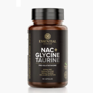 Essential Nutrition Nac + Glucine Taurine Essential 90 Cápsulas