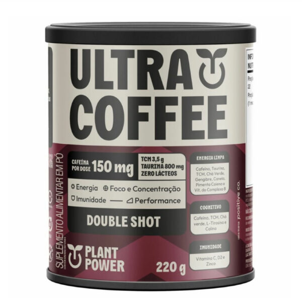 Ultracoffee Plant Power Double Shot 220g