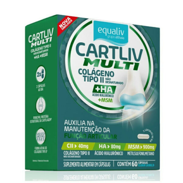 Equaliv Cartliv Multi 60 Cápsulas