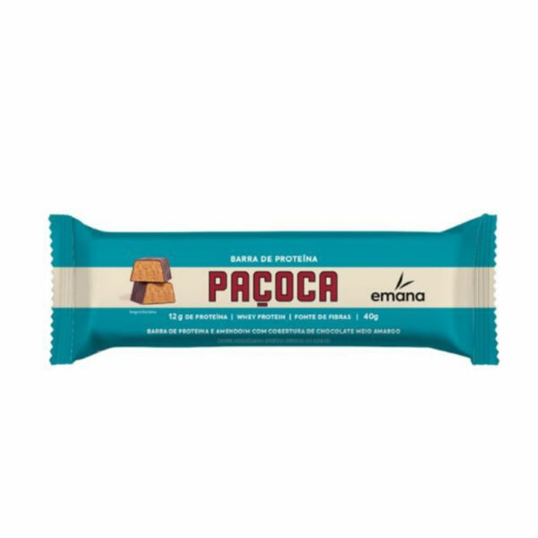 EMANA Barra Proteica Paçoca 40g