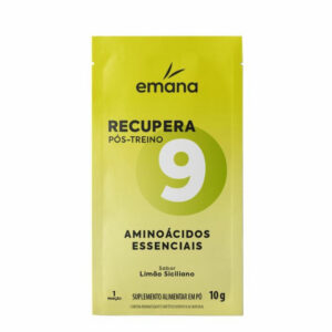 EMANA Recupera Pós-Treino Aminoácidos Essenciais Sabor Limão Siciliano 10g