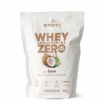 EMANA Whey Concentrada Zero Lactose Sabor Coco 450g