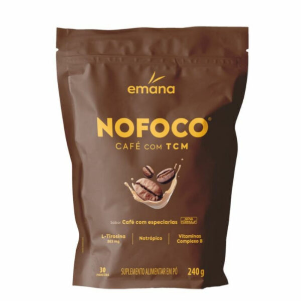 EMANA Nofoco Café com TCM Sabor Café com Especiarias 240g