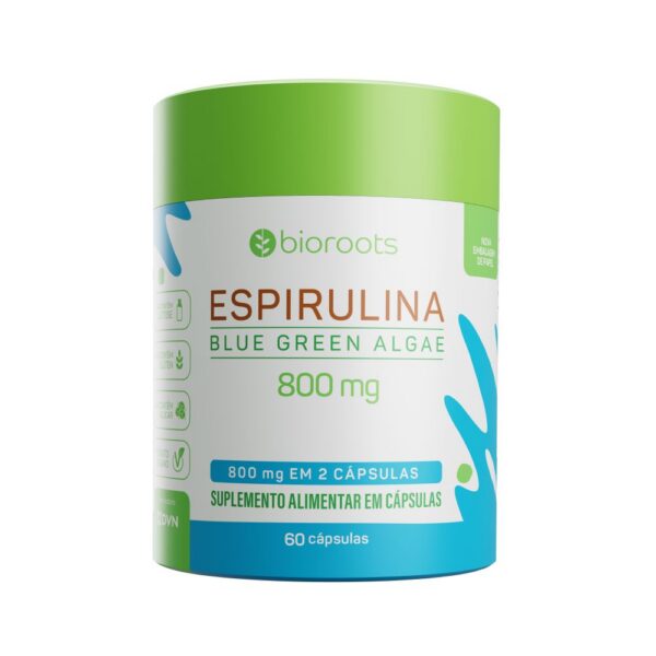 Divina Pharma Espirulina 400Mg Bioroots 60 Cápsulas