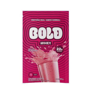 BOLD Whey Mousse de Morango Sachê 30g