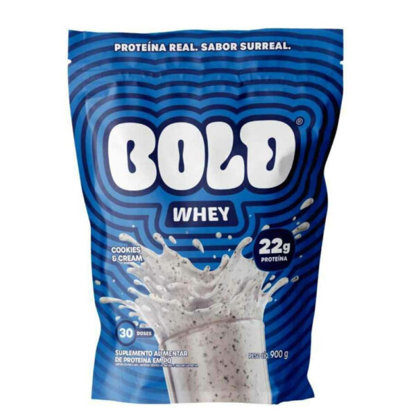 BOLD Whey Cookies & Cream Refil 900g