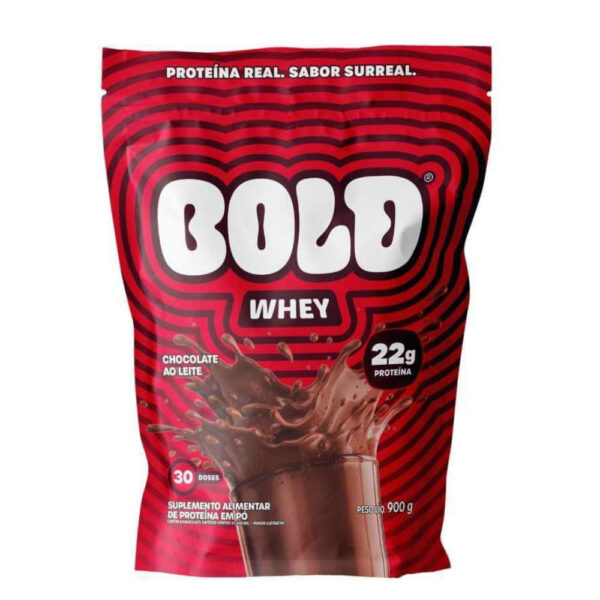BOLD Whey Chocolate ao Leite Refil 900g