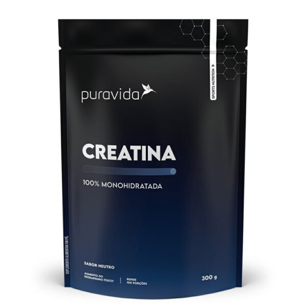 Puravida Creatina 100% Monohidratada 300g