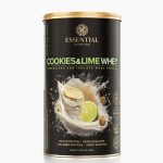 Essential Nutrition Cookies e Lime Whey Sabor Torta de Limão 405g
