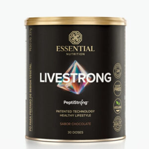 Essential Nutrition Pó para Preparo de Bebida Livestrong Sabor Chocolate 237g