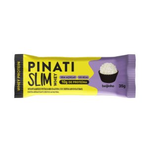 Pinati Barra Proteica Slim Whey Beijinho com Whey Protein e 10g de Proteína 35g