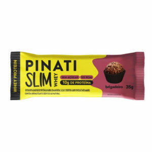 Pinati Barra Proteica Slim Whey Brigadeiro com Whey Protein e 10g de Proteína 35g