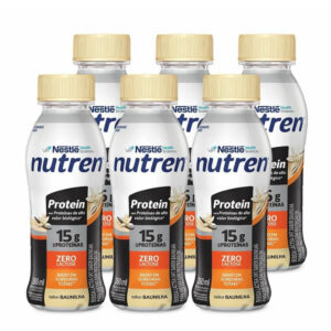 Nutren Protein 15g de proteínas Baunilha 260ml - Pack com 6 unidades