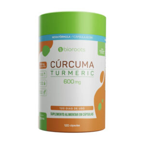Divina Pharma Curcuma 600Mg Bioroots 120 Cápsulas