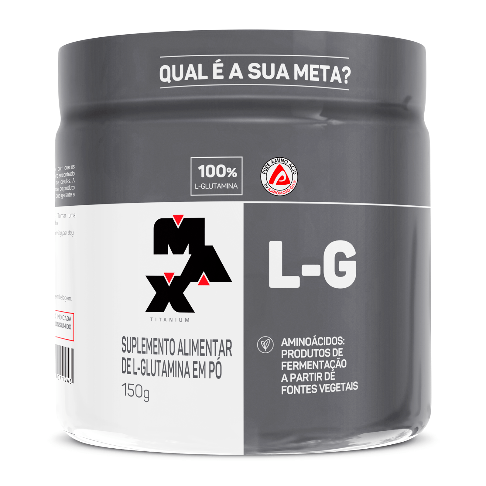 Max Titanium Glutamina L-G 150G