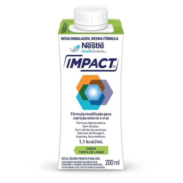 Nestle Nutrition Nutrição Enteral e Oral Impact Torta de Limão 200ml