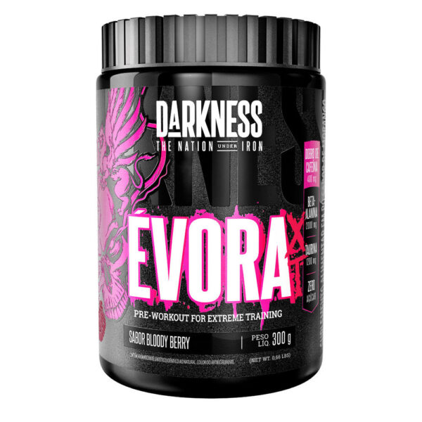 Integralmedica Pré Treino Darkness Évora XT Bloody Berry 300g