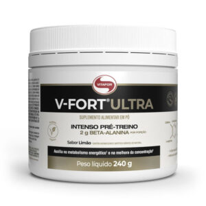Vitafor Pré-Treino Intenso V-Fort Ultra Limão 240g