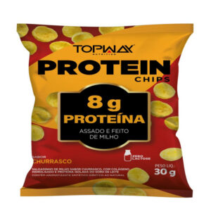 Topway Salgadinho Protein Chips Churrasco 30g