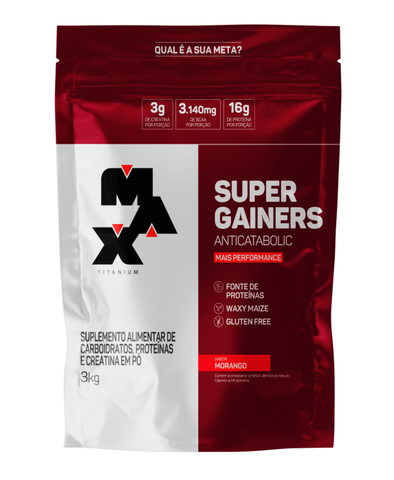 Max Titanium Super Gainers Refil 3Kg