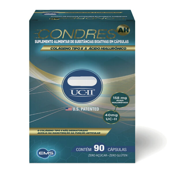 EMS Colágeno Condres Ah Tipo 2 90 Cápsulas