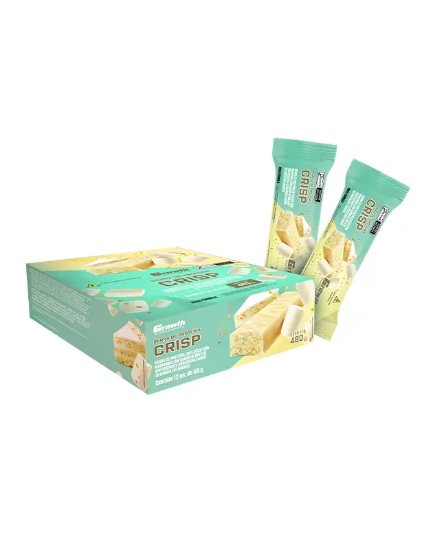 Barra Crisp com Whey Protein – Display C/ 12 Un
