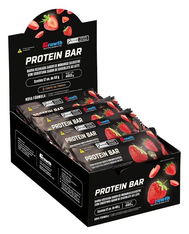 Barra de Proteína com Recheio – Display C/ 12 Un