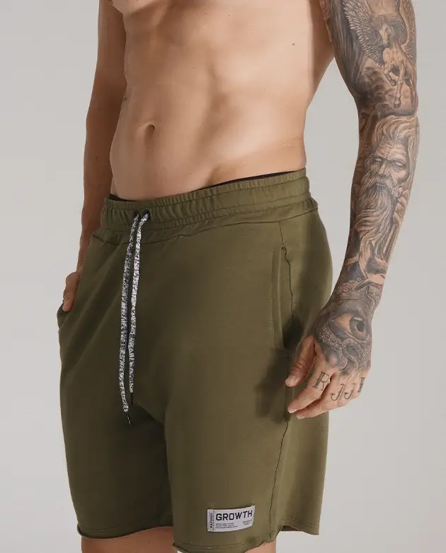 Bermuda Growth Fit Verde Militar