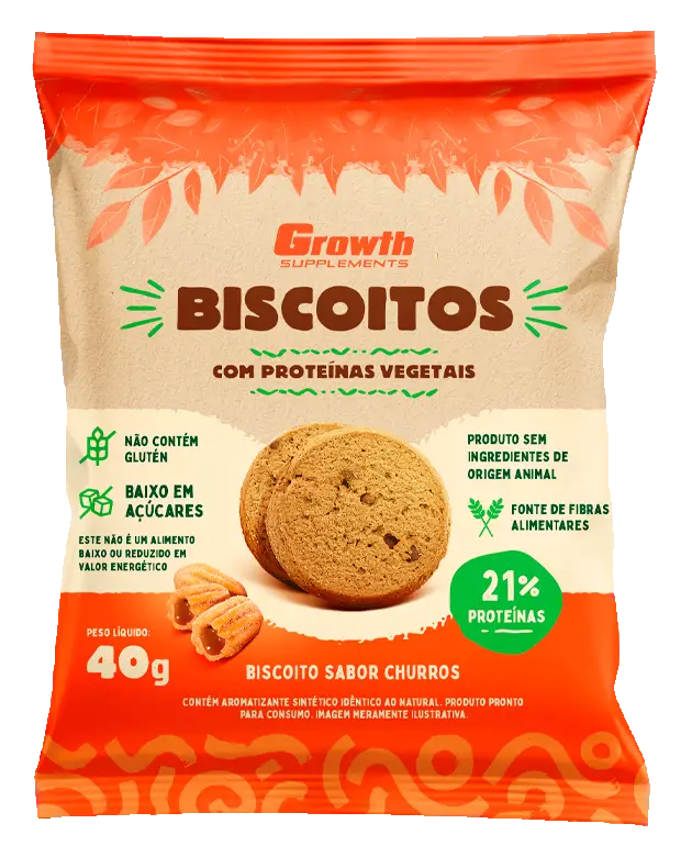 Biscoitos Com Proteínas Vegetais