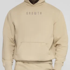 BLUSÃO MOLETOM GROWTH UNDER BEGE