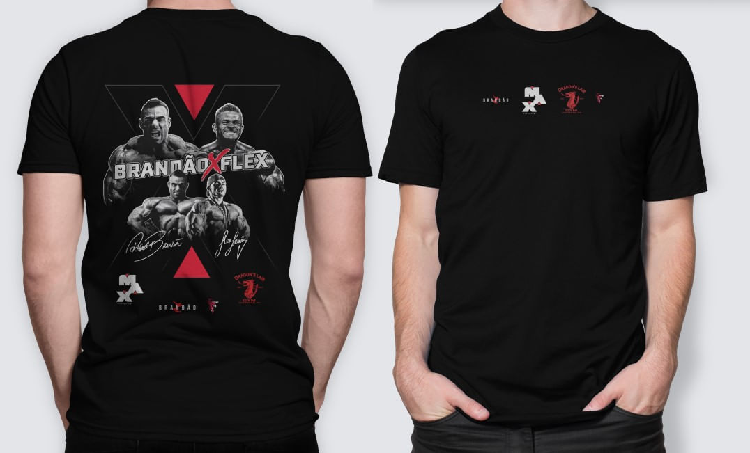 Max Titanium CAMISETA BRANDAO X FLEX