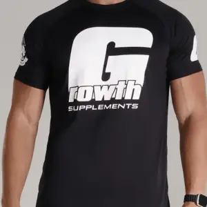 Camiseta Dry-Fit Preta ESMAGA