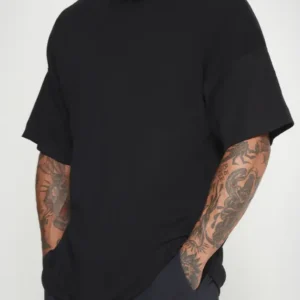 Camiseta Growth Oversized All Black
