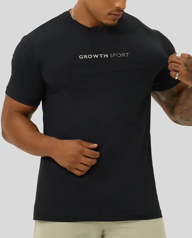 Camiseta Growth Sport Performance Preta