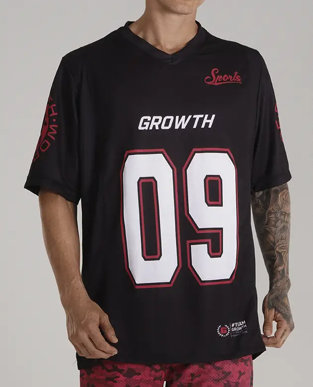Camiseta Growth Sports 09 Preto