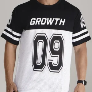 Camiseta Growth Sports Black White 09